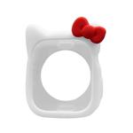 IBOANN Часы Protective Case Apple Silicone Case Material ApplewatchS9, Bow silicone protective case - black and red - фото 6