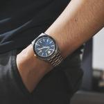 VERSACE Часы V Dome 42mm, Blue - фото 6