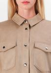 Блуза ONLY ONLRINEA BUTTON POCKET SHIRT, Beige - фото 6