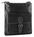 Сумка через плечо X-Zone, натуральная кожа, черный - фото 3