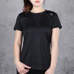 Футболка (WMNS) adidas Training T-shirts 'Black', черный - фото 3