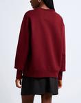 Толстовка Mysw31 / Crewneck Sweatshirt Myar, бордовый - фото 3