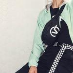 Кожаный ремень Vans Men's Black White Plaid - фото 5