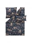 Estella Постельное белье Леонида темно-синего цвета - фото 2