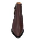 Ботильоны Ganni, шоколадный - фото 4