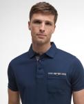 Рубашка-поло Barbour Corpatch Tailored Short-Sleeved, темно-синий - фото 4