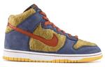 Кроссовки sb dunk high premium Nike, синий - фото 2