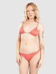Топ бикини Rip Curl Shell Cove Sliding Tri Bikini Top, red - фото