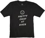 Футболка Pretty Ok At Bikes Ostroy, черный - фото