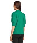 Топ Lilly Pulitzer Elsey Knit Top, Fiddle Leaf Green Wavy Knit Jacquard - фото 3