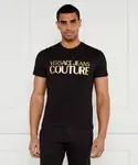 Футболка Slim fit Versace Jeans Couture, черный - фото