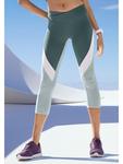Леггинсы LASCANA ACTIVE, зеленый - фото