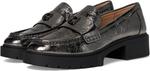 Лоферы COACH Leah Crinkle Metallic Loafer, Anthracite - фото