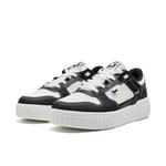 Кроссовки XTEP Skateboard Shoes Women's Low-Top Black/Sail White, черный/белый - фото 5