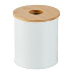 Бак с педалью Relaxdays, белый - фото