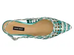 Туфли Madalene Nine West, Teal/White - фото 4