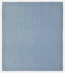 Кашемировое одеяло с узором «косичка» Loro Piana - фото