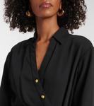 Платье-халат Райт Veronica Beard, черный - фото 4