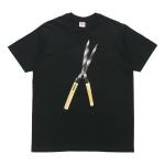Футболка ss19 shears tee large scissors short sleeve black Supreme, черный - фото