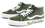 Кроссовки sk8-mid reissue dark green Vans, зеленый - фото 2