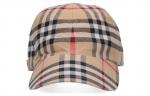 Кепка мужская Burberry Checked Curved-Peak, бежевый - фото 2