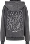 Толстовка Miss Tee One Line Flowers, Grey Denim - фото 2