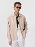 Рубашка обычного кроя на пуговицах Antioch Ash, светло-бежевый - фото 4