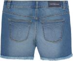 Джинсовые шорты бойфренд-кроя Calvin Klein для девочек, Authentic/Cut Off - фото 2