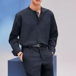 HERMES Мужская рубашка темно-серого цвета - фото 3