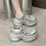 Xingdiman Женские белые кроссовки Low Top Chunky, цвет White - фото 11