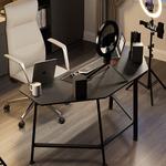 Компьютерный стол PSEAT E63 Classic Model [Carbon Fiber Black] - фото 3