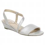 Women's Yasmine Wedge Sandals In Metallic Silver LifeStride - фото 2