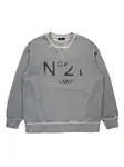 Толстовка с логотипом Nº21 Kids, серый - фото
