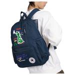 Converse Полиэстеровый рюкзак обычный унисекс темно-синий, Floral - фото 6