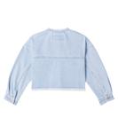 Джинсовая куртка Il Gufo, Blue Bleached - фото 4