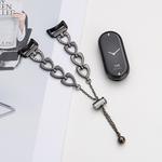 CHENSONG Часы Strap Xiaomi Compatibility Metal, Black - фото 4