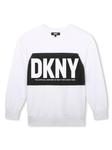 DKNY толстовка с логотипом, белый - фото