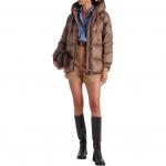 Толстовка с капюшоном Max Mara The Cube Seia на молнии MaxMara, коричневый - фото 4