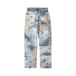 Брюки Who Decides War Grid Lace Denim, Sky - фото 2