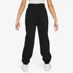 Флисовые брюки для девочек Nike Sportswear Club, черный - фото 2