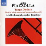 CD диск Piazzolla / Liarmakopoulos / Thompson / Powis: Tango Distinto: Music for Solo Trombone & - фото