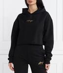 Толстовка HUGO Dephana_1 Cropped Fit, черный - фото