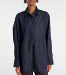 Джинсовая рубашка Dries Van Noten, Indigo - фото 6