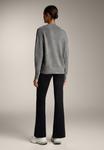 Кардиган OYSHO SOFT KNIT BUTTON, Light Grey - фото 3