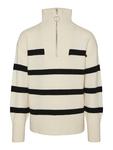 Пуловер Vero Moda Girl Pullover, цвет Creme/Schwarz - фото