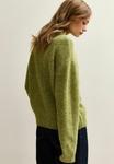 Джемпер New Look CREW NECK OVERSIZED TEXTURED, Green - фото 2