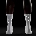 Lululemon Мужские носки Power Stride Mid Calf, 1 пара, белые - фото 4