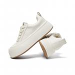 Женские скейтерские кеды Low Top CHERYKALLY, экрю - фото 4