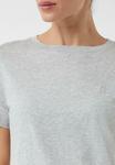 Футболка comma Basic T-shirt, Steingrau/Grey - фото 3