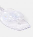 Сандалии с силиконовыми цветами Coperni, Clear - фото 5